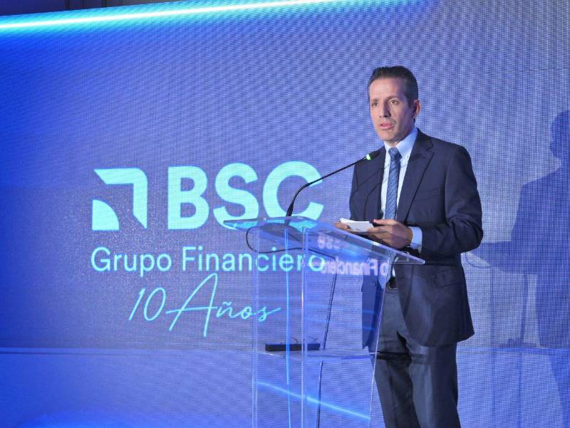 Federico Nasser Facussé, presidente de Grupo Financiero BSC, destacó el compromiso de la institución de seguir construyendo bienestar, solidez y crecimiento para las personas, las empresas y la región.