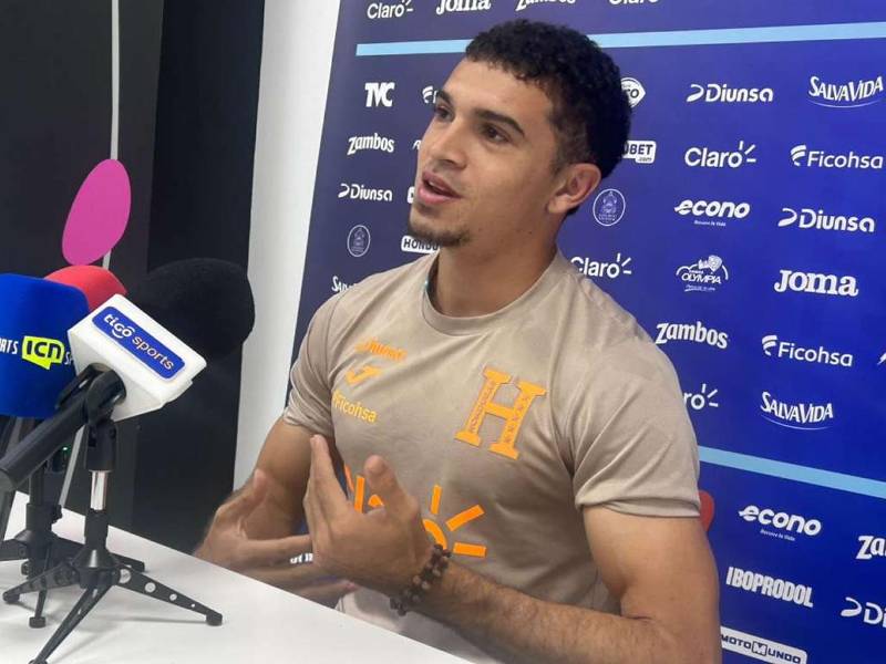 Erick Puerto habló ante los medios que cubren a la Selección de Honduras en Segovia, España.