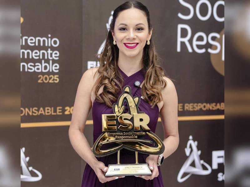 Nelly Morales gerente de mercadeo de Banco Promerica, reafirma el compromiso de la institución con la responsabilidad social y el desarrollo sostenible de Honduras.