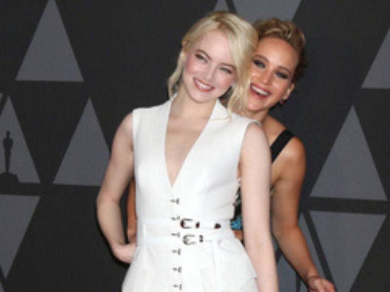 Jennifer Lawrence y Emma Stone