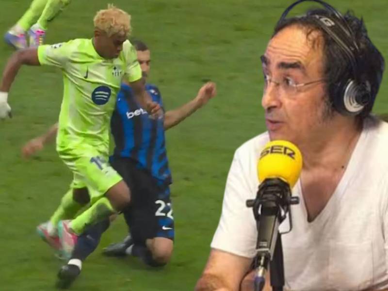 Eduardo Iturralde González criticó al Barcelona por sus quejas contra el árbitro Szymon Marciniak.