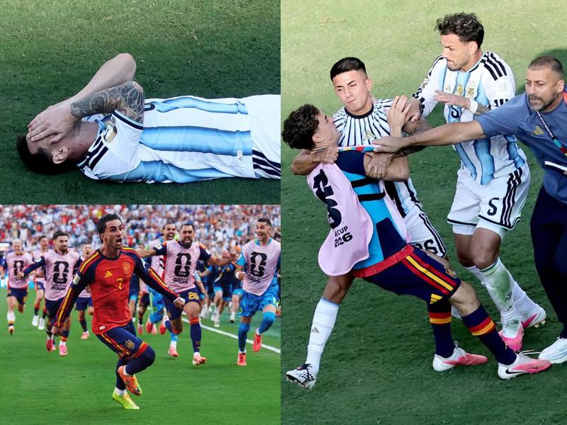 Las imágenes del partido de la final del Mundial 2026 que le ganó España 1-0 a Argentina en el MetLife Stadium de Nueva York con gol de Ferran Torres. Triste adiós de Messi.