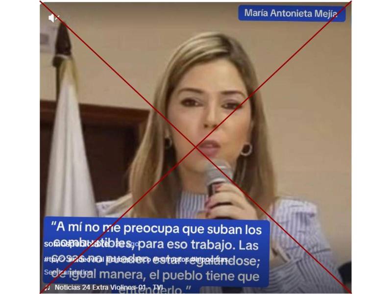 Captura de pantalla a una publicación de TikTok hecha el 7 de abril de 2026.