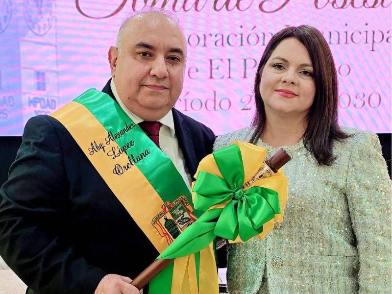 Alexander López asume como alcalde de El Progreso por sexto periodo consecutivo
