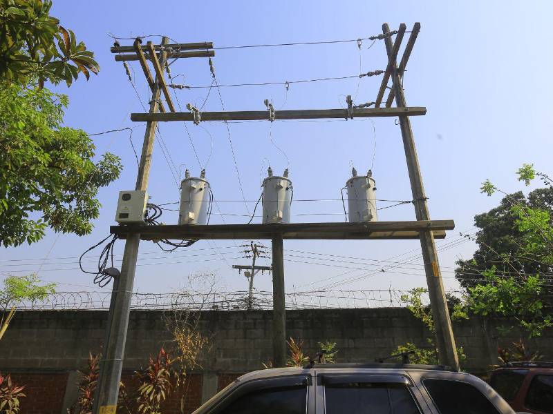 El JTR cuenta con seis transformadores, pero solo cinco están funcionando.