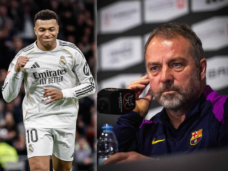 Hansi Flick sorprendió con un elogio inesperado para Kylian Mbappé previo a la final de la Supercopa de España.