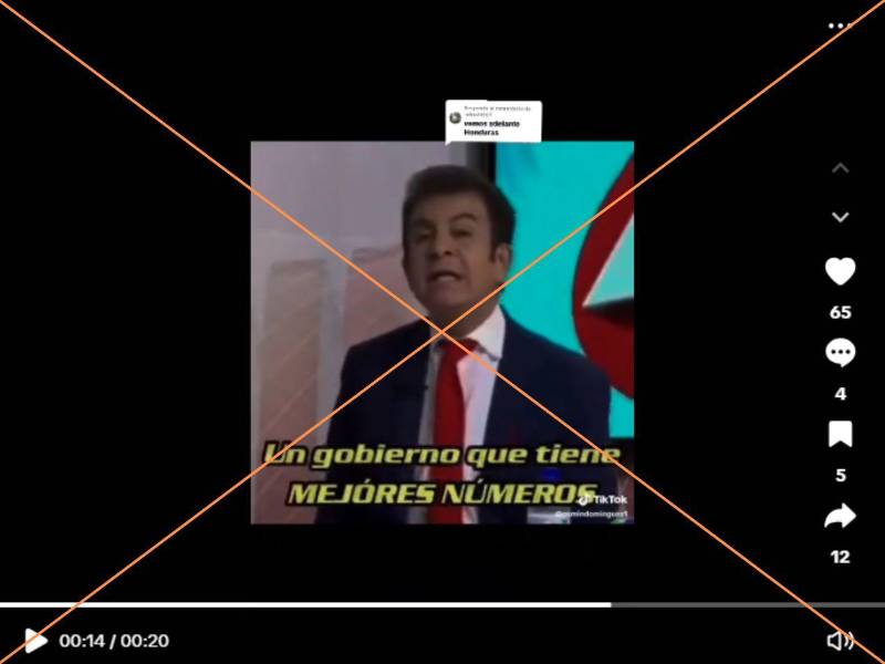 Captura de pantalla a una publicación de TikTok hecha el 6 de junio de 2025.