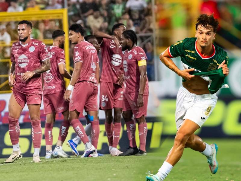Farioli salvó al Marathón en la recta final del partido en el Morazán.