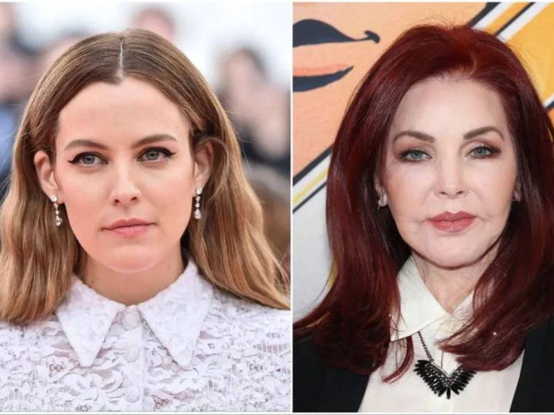 Riley Keough y su fallecida madre Lisa Marie Presley