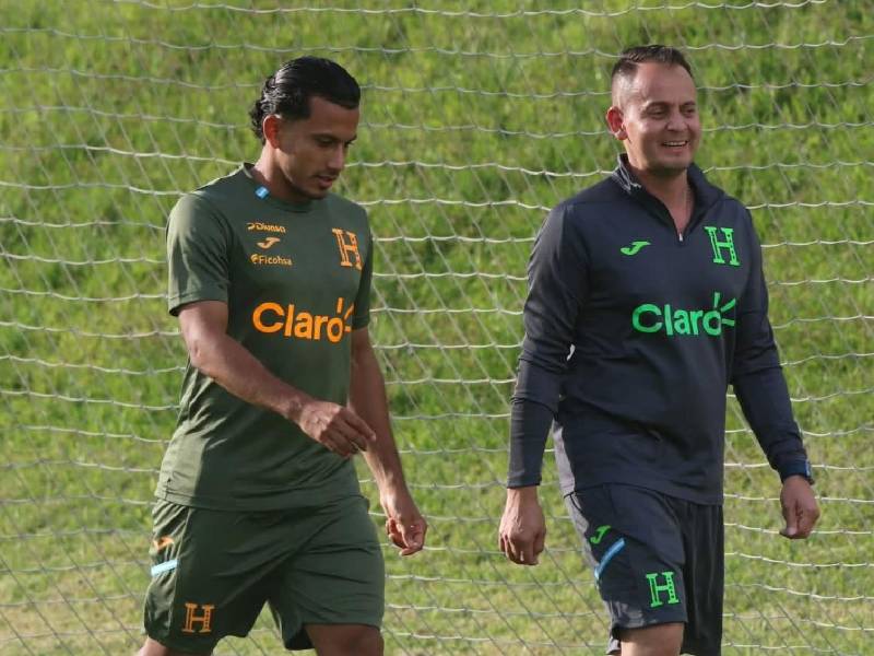 Edwin Rodríguez ha estado entrenando apartado del grupo en la concentración de la Selección de Honduras.