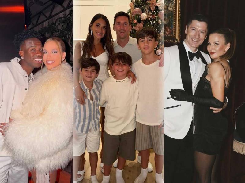 Los cracks del fútbol mundial le dieron la bienvenida al 2026 acompañados por sus esposas, hijos y familiares. Así se lo pasaron.