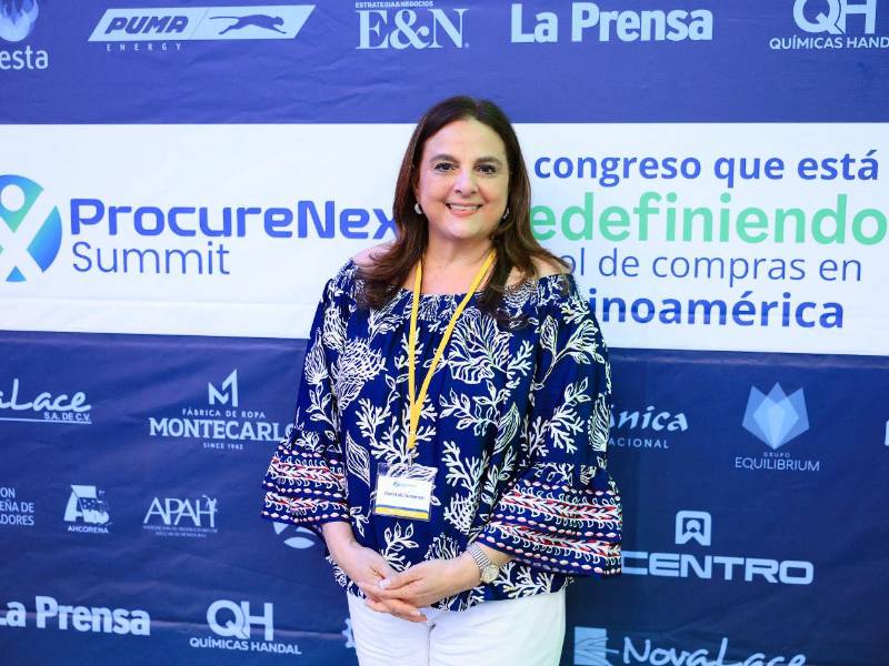 Ingeniera Carol Handal de Zummar, organizadora del ProcureNext Summit 2026, un congreso único en Latinoamérica sobre la gestión de compras.