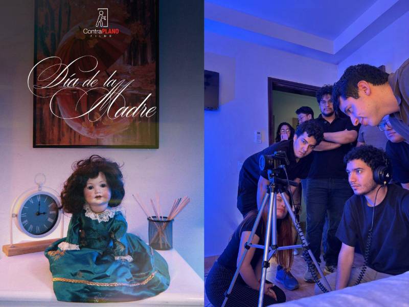 Jóvenes universitarios apuestan por el cine hondureño.