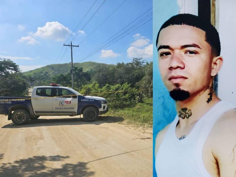 El cuerpo de Cristopher David Guzmán Vargas fue hallado el 5 de diciembre en la colonia Los Laureles, sector que conduce al sector de Ticamaya, zona noreste de San Pedro Sula.