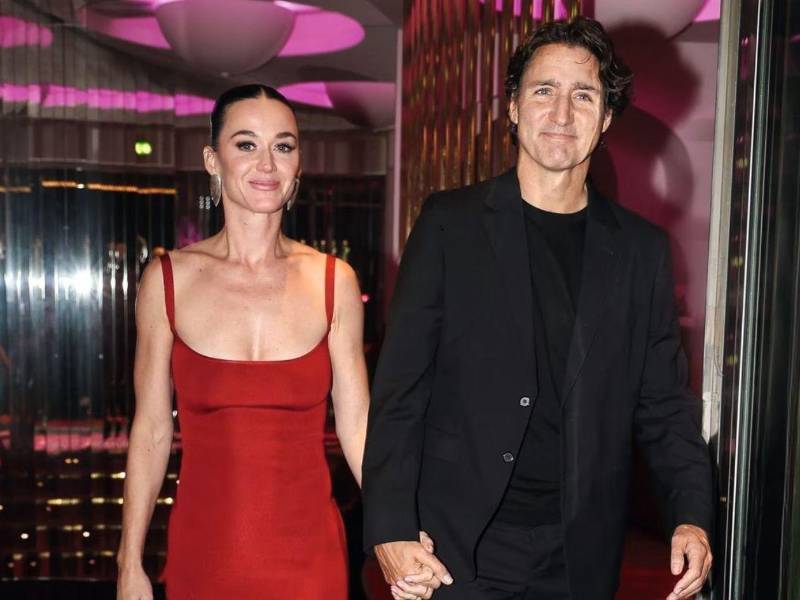 Katy Perry inició una relación con el exministro canadiense el año pasado.