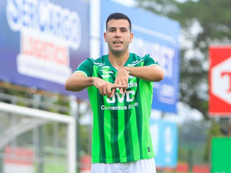 Nicolás Messiniti suma siete goles con el Marathón en el actual Torneo Apertura 2025.