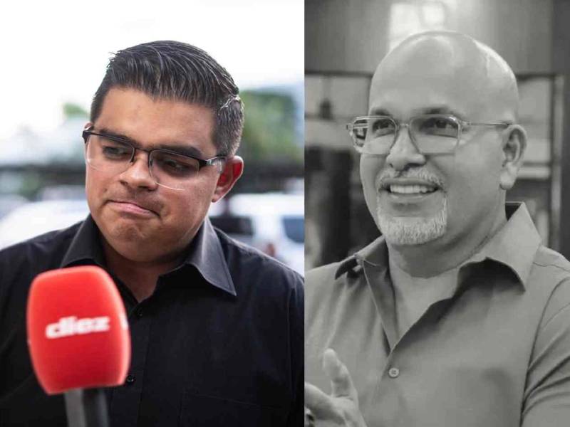 Rely Maradiaga llegó a despedir a Orinson Amaya en San Pedro Sula.