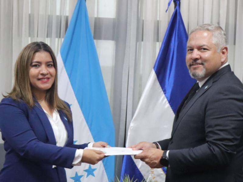 El canciller de Honduras, Enrique Reina, ya había recibido las credenciales de Iris Audelly Acuña Huete para su asunción en el cargo de embajadora.