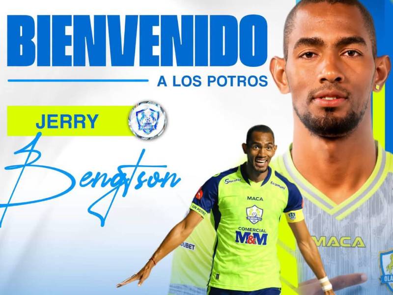 Olancho FC anunció el fichaje de Jerry Bengtson.