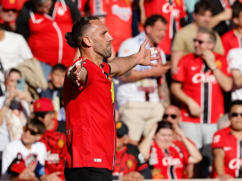 Vedat Muriqi fue el héroe del Mallorca al marcar el gol de la victoria in extremis ante Real Madrid.