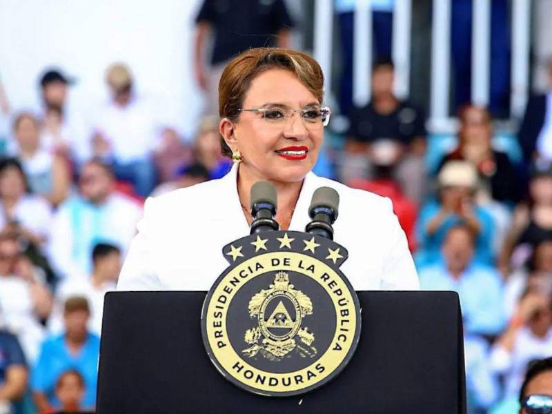 Xiomara Castro se convirtió en 2022 en la primera mujer presidenta de Honduras.
