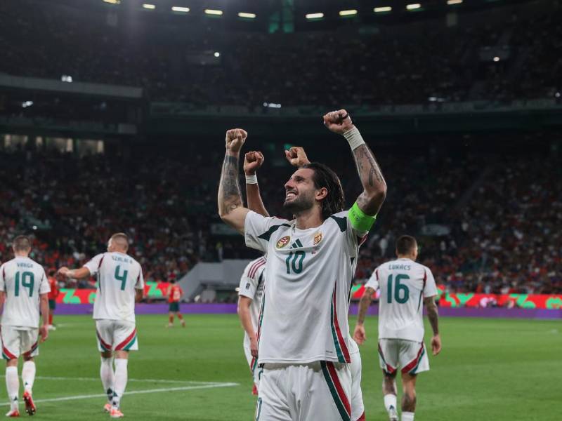 Dominik Szoboszlai del Liverpool anotó el gol a los 91 minutos y evitó el triunfo de Portugal.