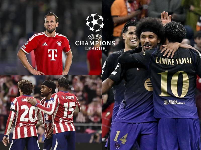 La tabla de posiciones de la fase liga de la UEFA Champions League tras el triunfo del Barcelona ante Galatasaray.