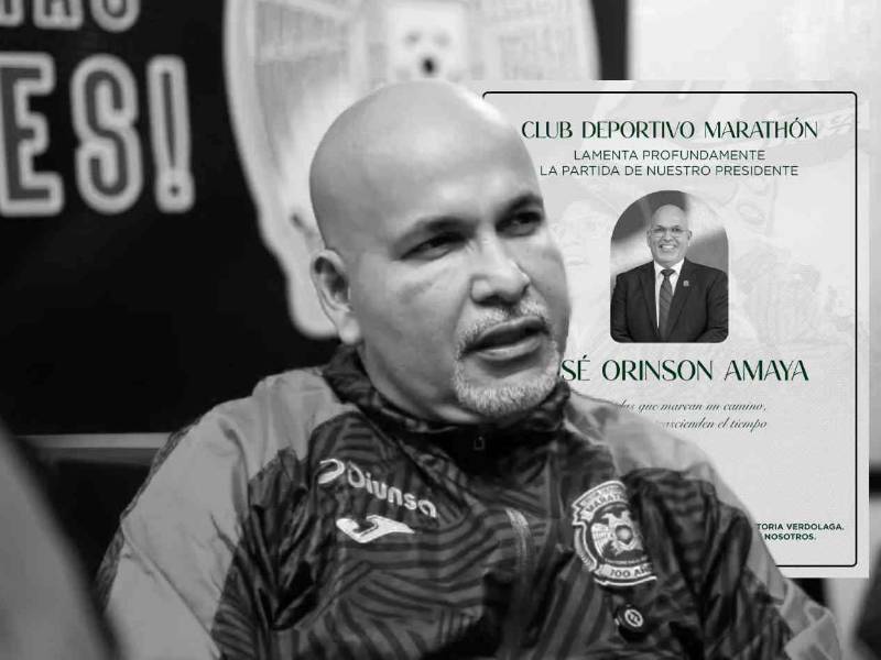 Orinson Amaya falleció este lunes 1 de diciembre en San Pedro Sula.