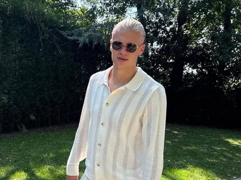 Bombazo en Europa: El goleador noruego Erling Haaland llegó a Barcelona este lunes 23 de marzo.