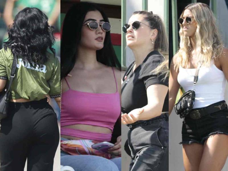 Te mostramos las mejores imágenes de las chicas que enamoraron en el clásico entre Marathón y Olimpia en San Pedro Sula.