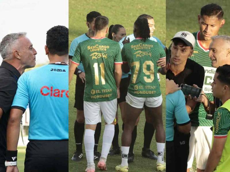 El Real España le ganó el derbi a Marathón (0-1) en el Yankel Rosenthal, sin embargo, las cosas se salieron de control al final del partido.