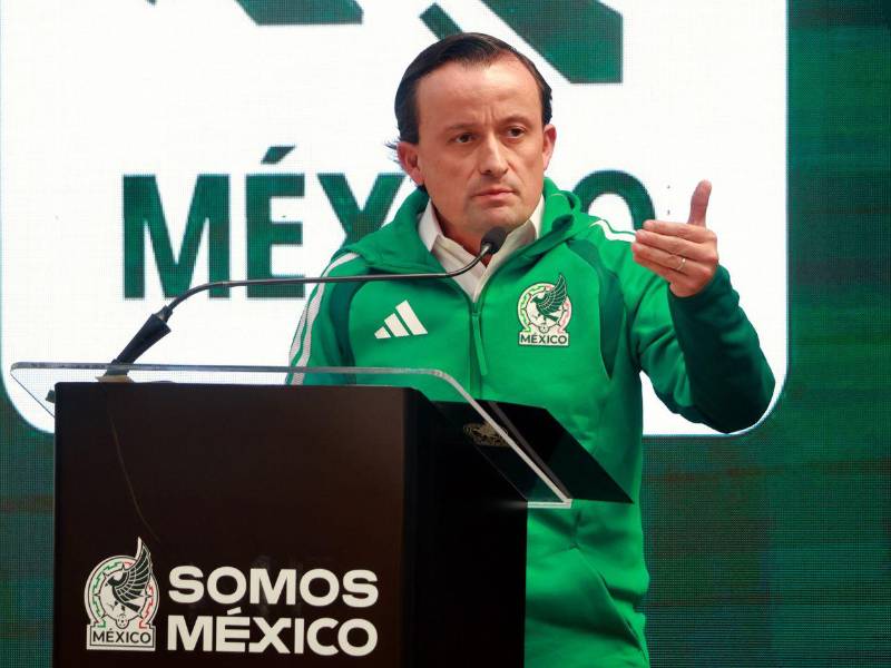 Mikel Arriola, el presidente de la Federación Mexicana de Fútbol (FMF).