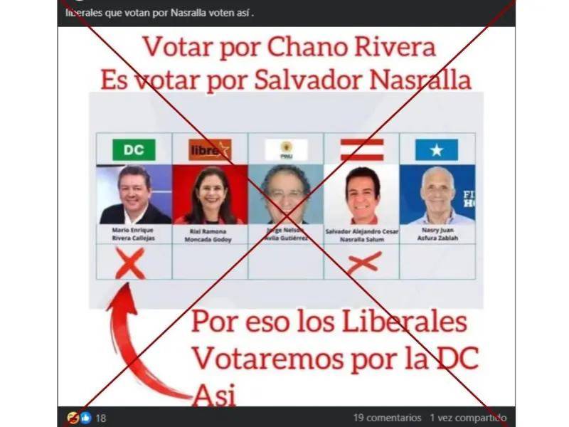 Captura de pantalla a una publicación de Facebook hecha el 28 de noviembre de 2025.