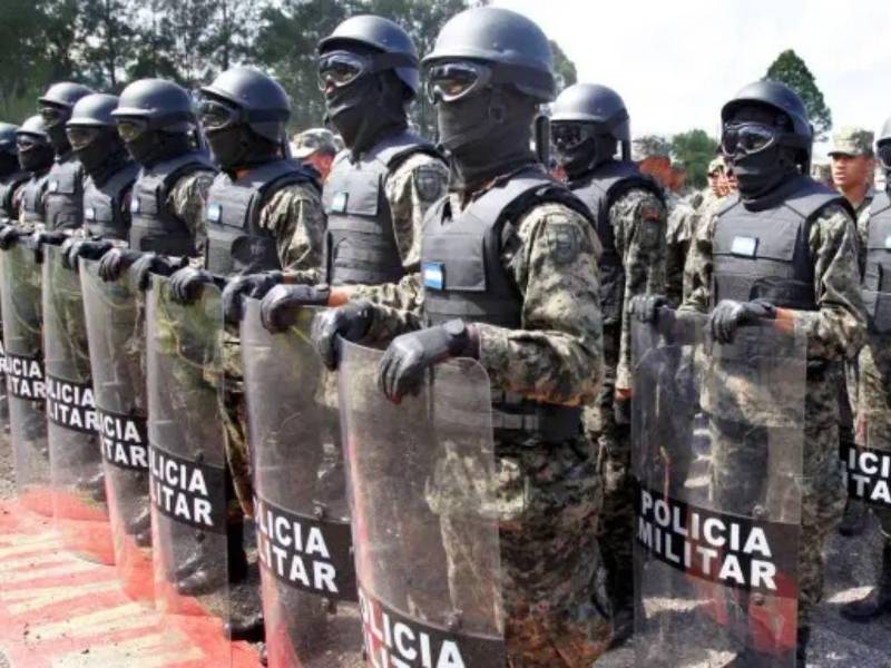 Imagen de la Policía Nacional de Honduras.