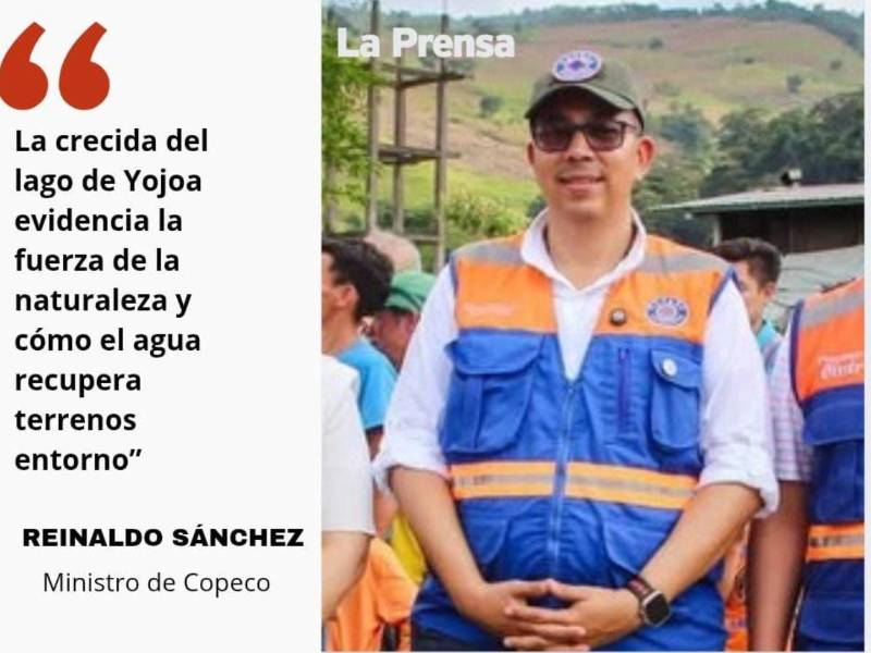 “Es algo inédito”: ministro de Copeco alerta por histórica crecida del lago de Yojoa