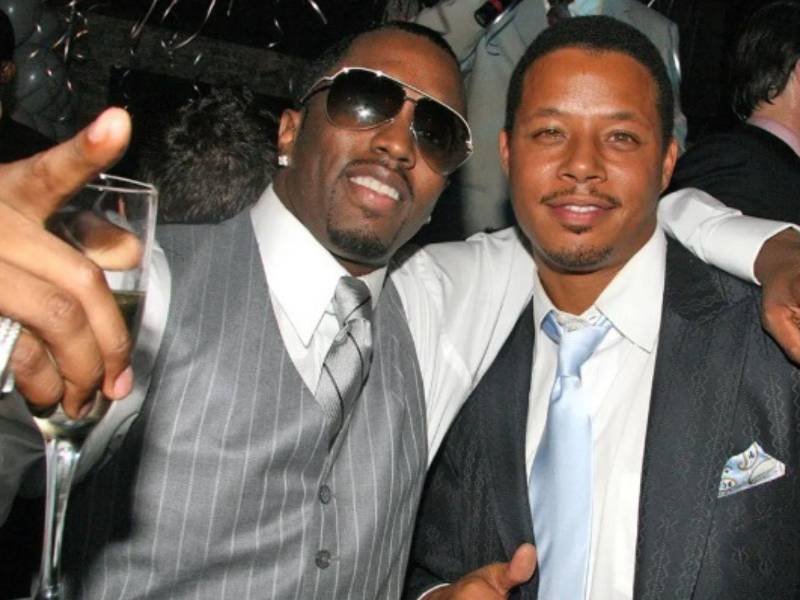 Sean Diddy Combs y Terrence Howard en una imagen de archivo.