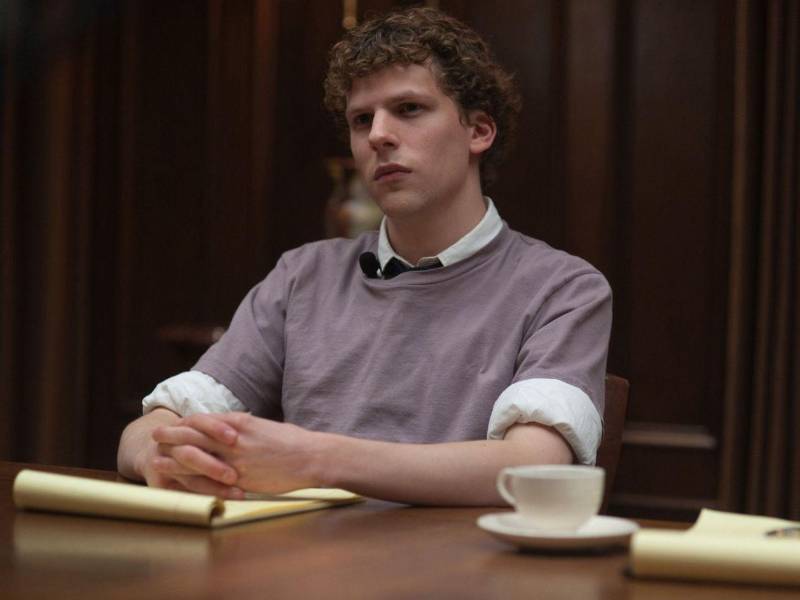 El actor Jesse Eisenberg en una escena de la película 'The Social Network' (La red social) por la que ganó un Óscar en el 2011.