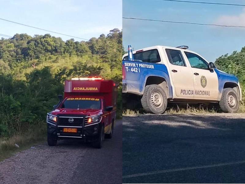 Autoridades de primeros auxilios y elementos policiales llegaron a la zona a brindar asistencia.