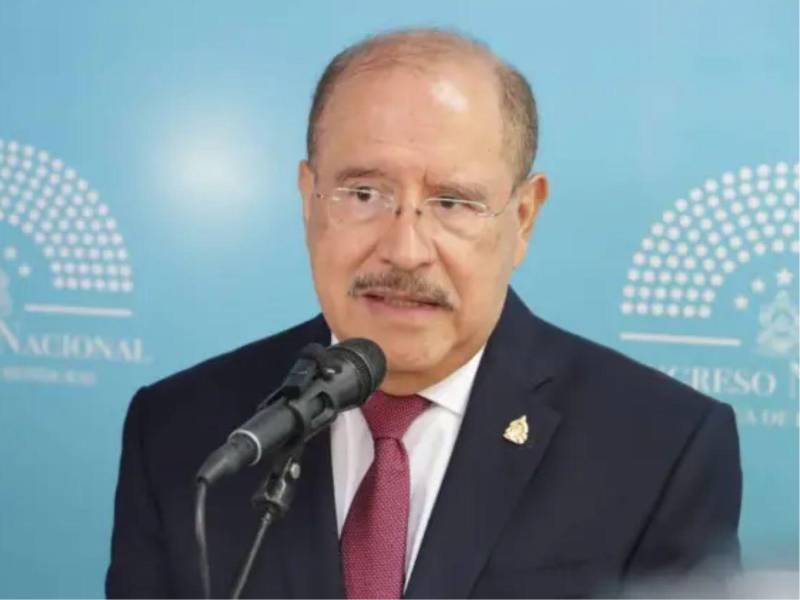 Hugo Noé Pino, diputado del partido Libertad y Refundación (Libre).