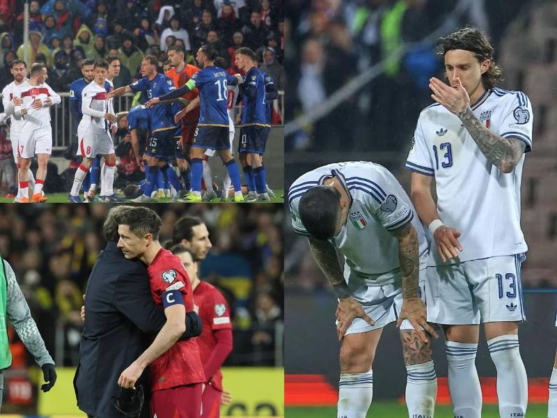 Se sumaron cinco selecciones más y ya son 15 las eliminadas de los repechajes para el Mundial 2026, con un doble golpe a la Concacaf.