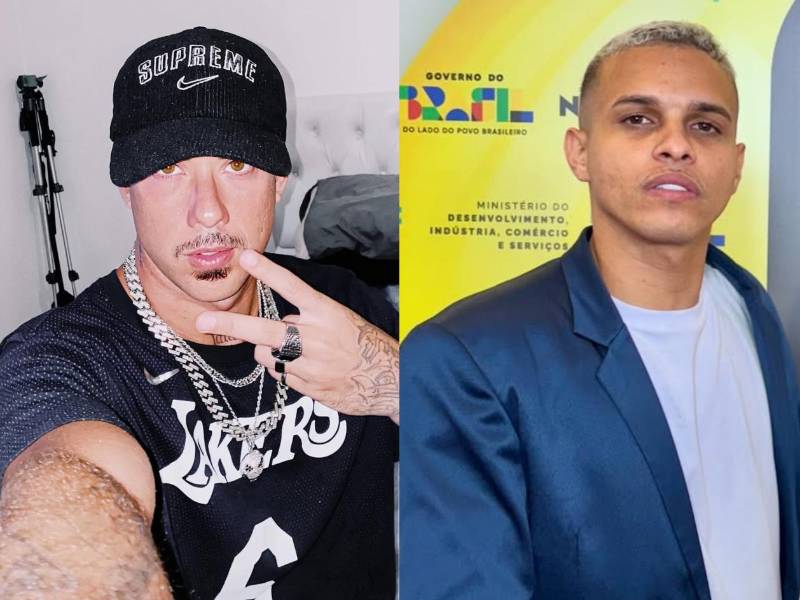 El productor y DJ brasileño Víctor Wao y el influencer Thiago Alcántara (Iae Break)