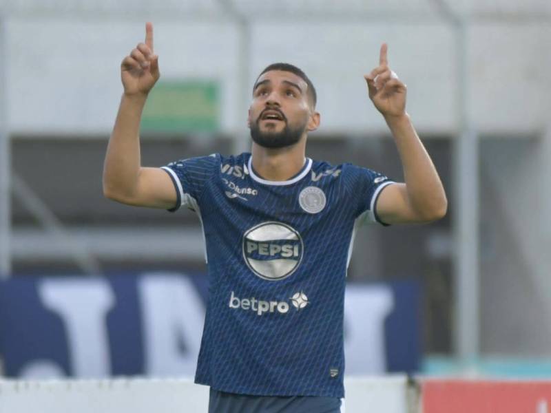El brasileño John Kleber marcó el primero de los goles en el Motagua vs Génesis PN.