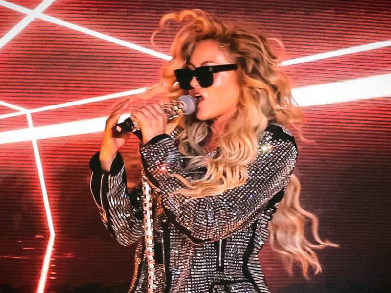 La cantante Paulina Rubio en una imagen de su cuenta de Instagram.