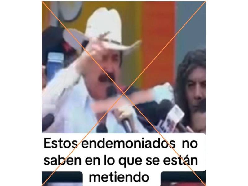 Captura de pantalla a una publicación de TikTok hecha el 4 de agosto de 2025.