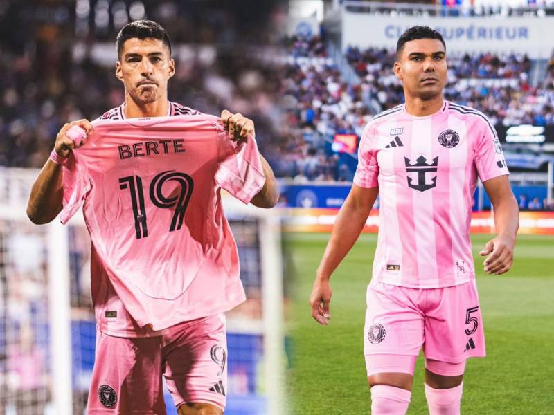 Casemiro jugó su primer partido con la camiseta del Inter Miami.