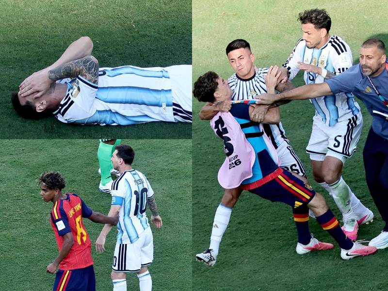 Las imágenes del partido de la final del Mundial 2026 que le ganó España 1-0 a Argentina en el MetLife Stadium de Nueva York con gol de Ferran Torres. Triste adiós de Messi.