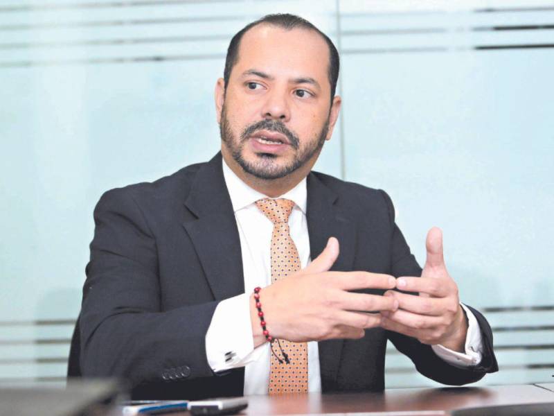 Gustavo Solórzano, presidente del Colegio de Abogados de Honduras (CAH).