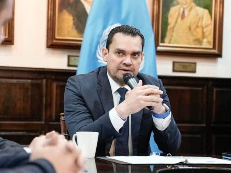 El presidente del Legislativo, Tomás Zambrano.