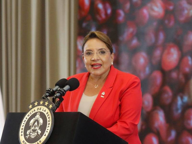 Xiomara Castro, presidenta de Honduras.