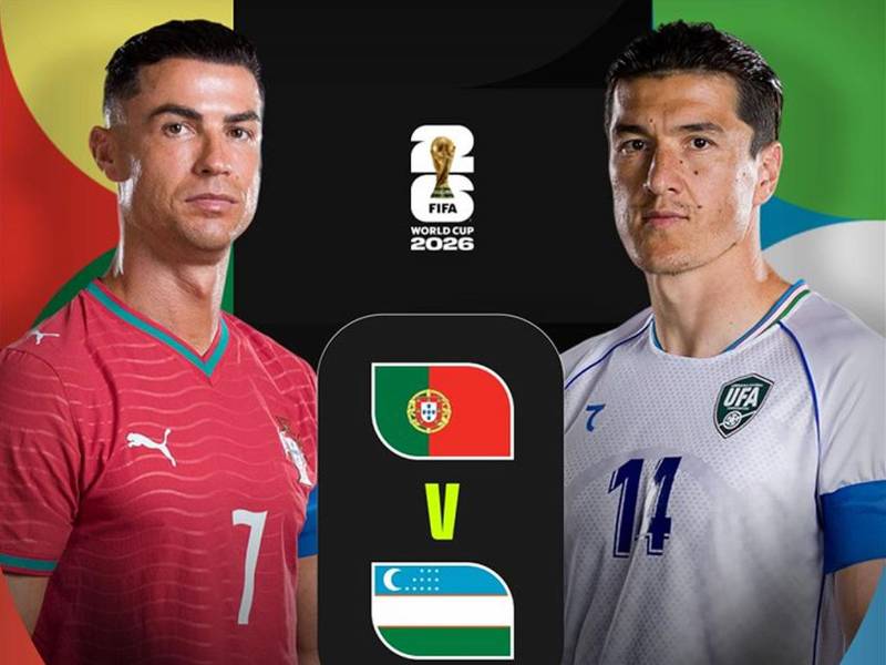 Cristiano Ronaldo y Portugal se miden contra Uzbekistán en busca de su primer triunfo del Mundial 2026.